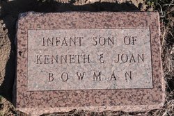 Infant Son Bowman 