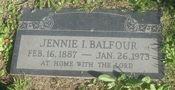 Jennie I. Balfour 