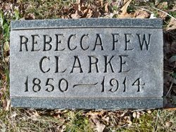 Rebecca M. <I>Few</I> Clarke 