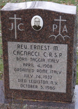 Fr Ernest M. Cagnacci 