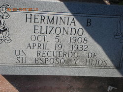 Herminia <I>Benavides</I> Elizondo 