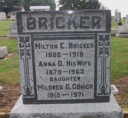 Mildred Grace <I>Bricker</I> Cohick 
