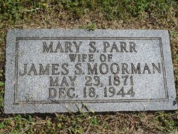Mary Susan <I>Parr</I> Moorman 