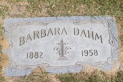 Barbara <I>Weber</I> Dahm 