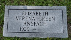 Elizabeth Verena <I>Green</I> Anspach 