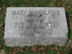 Mary L <I>Woolfolk</I> Sawyer 