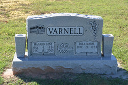 Rev Manard Gene Varnell 
