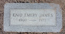 Enid K <I>Emery</I> James 