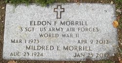 Eldon F “Moe” Morrill 