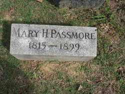 Mary H <I>Treadway</I> Passmore 