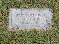 Letitia <I>Power</I> Jones 