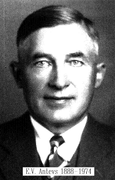 Dr Ernst Valdemar Antevs 