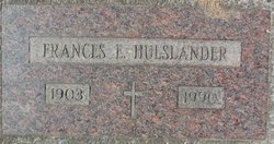 Frances Ellen <I>Walker</I> Hulslander 