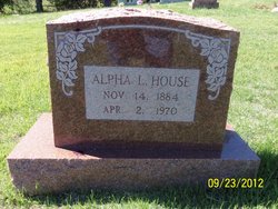 Mrs Alpha L. <I>White</I> House 