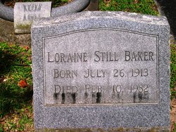 Loraine <I>Still</I> Baker 