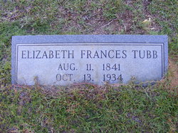 Elizabeth Frances <I>Tubb</I> Tubb 
