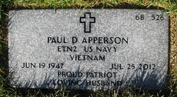 Paul D Apperson 