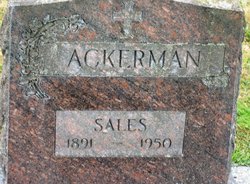 Sales Frank Ackerman 