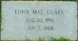 Edna Mae <I>Clark</I> Clark 