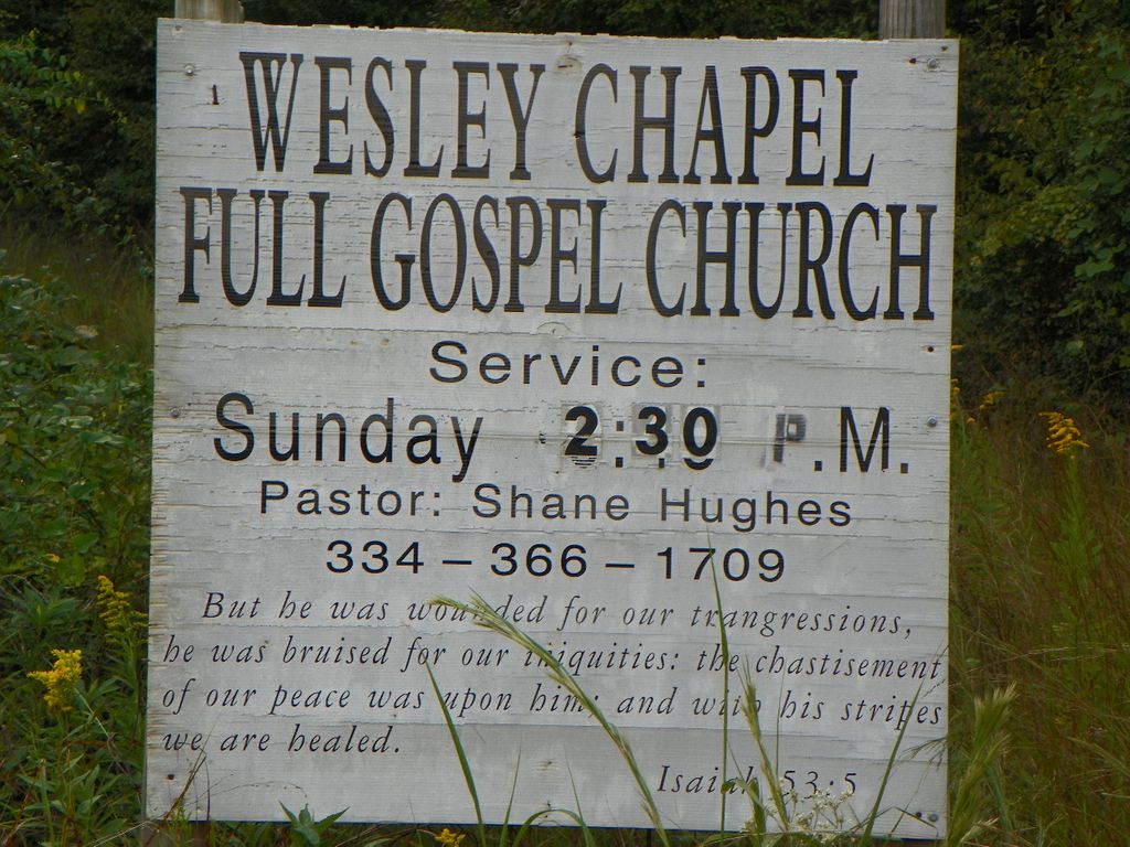 Wesley Chapel Community Cemetery