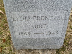 Lydia <I>Frentzel</I> Burt 