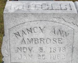 Nancy Ann <I>Hamilton</I> Ambrose 