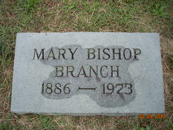 Mary Elizabeth <I>Bishop</I> Branch 
