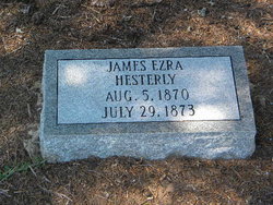 James  (Little G) Ezra Hesterly 