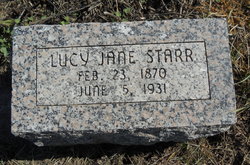 Lucy Jane <I>Clark</I> Starr 
