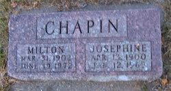 Milton Eugene Chapin 