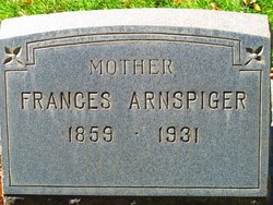Frances <I>Alford</I> Arnspiger 