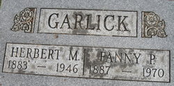 Fanny Wilcox <I>Parker</I> Garlick 
