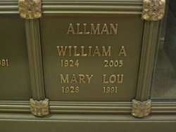 Mary Lou <I>Kitterer</I> Allman 