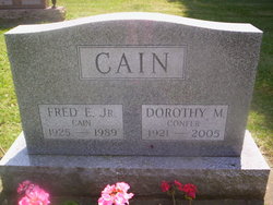 Dorothy Marie <I>Confer</I> Cain 