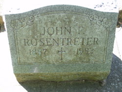 John F Rosentreter 