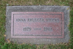 Anna C <I>Krueger</I> Wiecks 