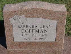 Barbara Jean <I>Barger</I> Coffman 