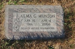Alma Charlotte <I>Ambacher</I> Munson 