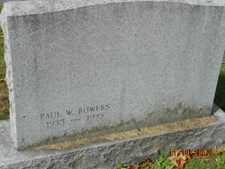 Paul W Bowers 