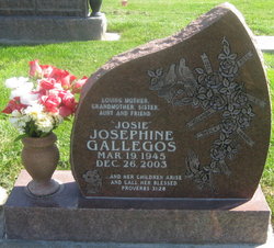 Josephine “Josie” Gallegos 