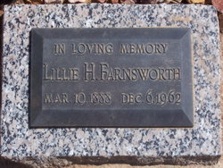 Lillie Parthenia <I>Holt</I> Farnsworth 