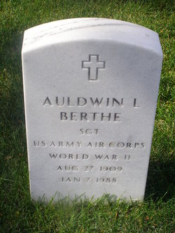 Auldwin L “Pete” Berthe 