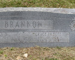 Grace <I>Imhoff</I> Brannon 