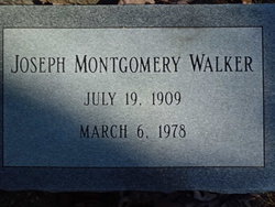 Joseph Montgomery Walker 