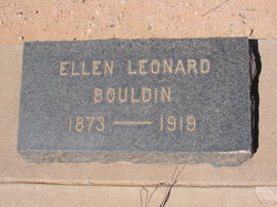 Ellen <I>Leonard</I> Bouldin 