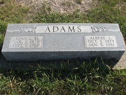 Minnie Dallas <I>Reed</I> Adams 