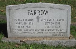 Cyrus Creston Farrow Sr.