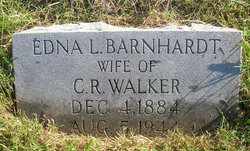 Edna Leon <I>Barnhardt</I> Walker 