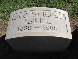 Mary Ann <I>Worrell</I> McDill 