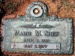 Mary Jane “Mamie” <I>Mooney</I> Shew 